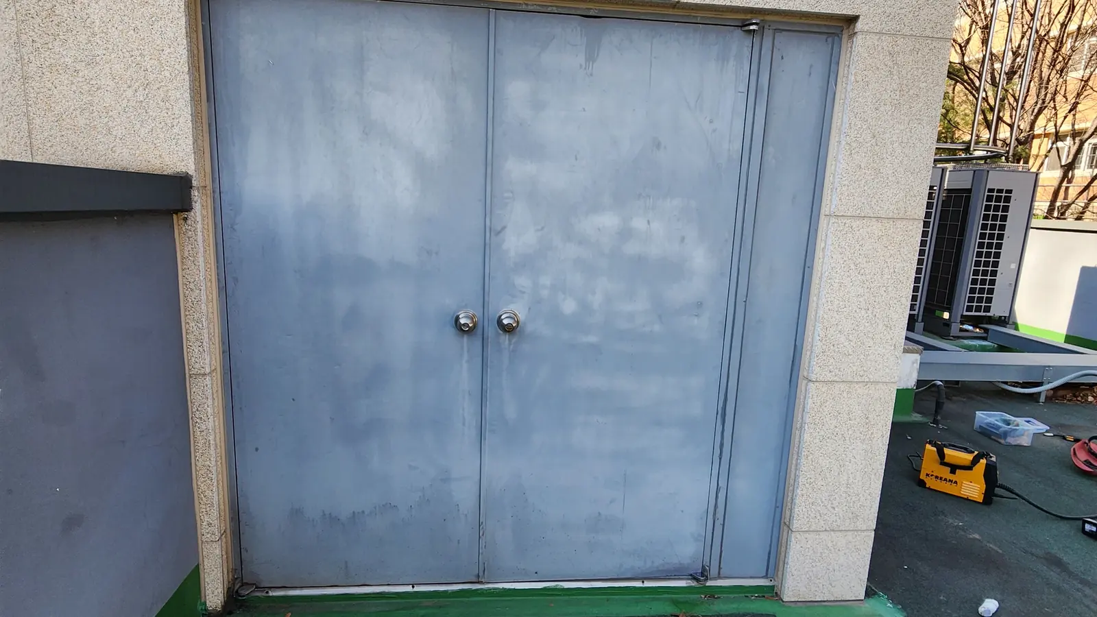 철문시공업체 선택법 시공 현장 사진